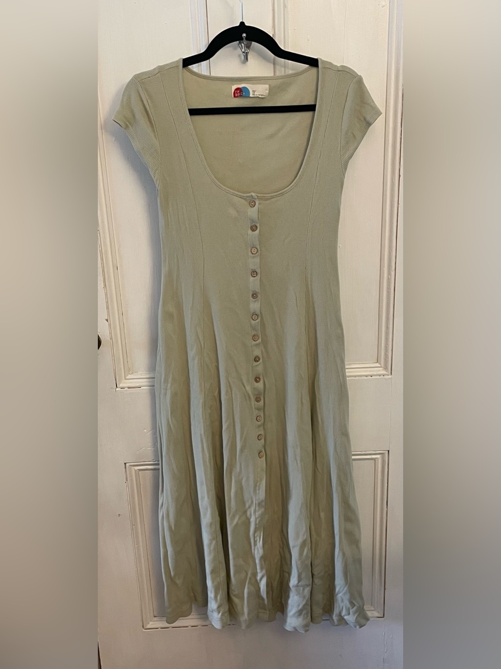Free People Beach Magnolia Midi Dress Sage Green Women’s XS